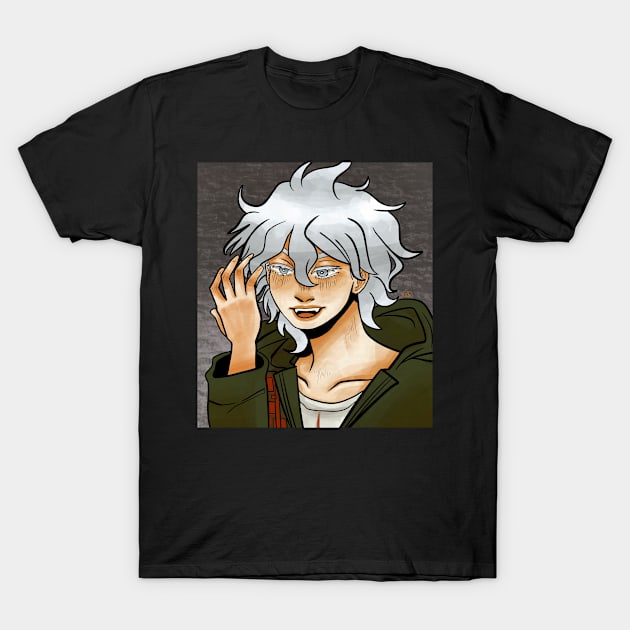 Nagito Komaeda Day T-Shirt by supernovart61